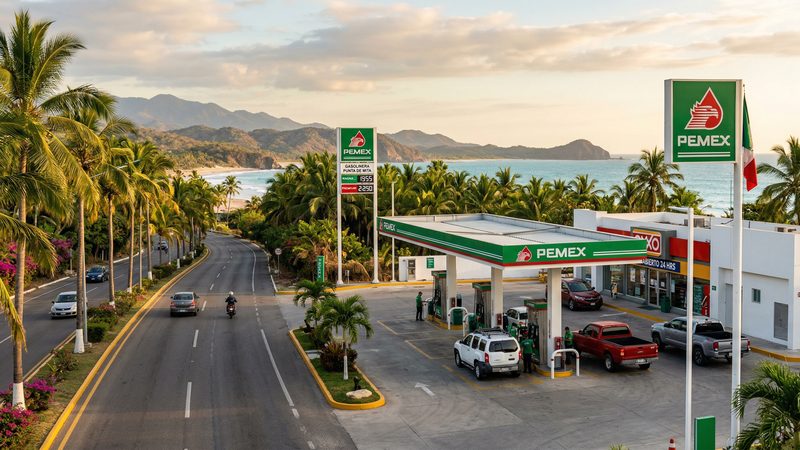 Pemex — Carr. La Cruz–Punta de Mita